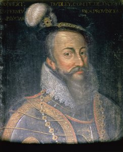 Porträtt av Robert Dudley (1532-88) Earl of Leicester